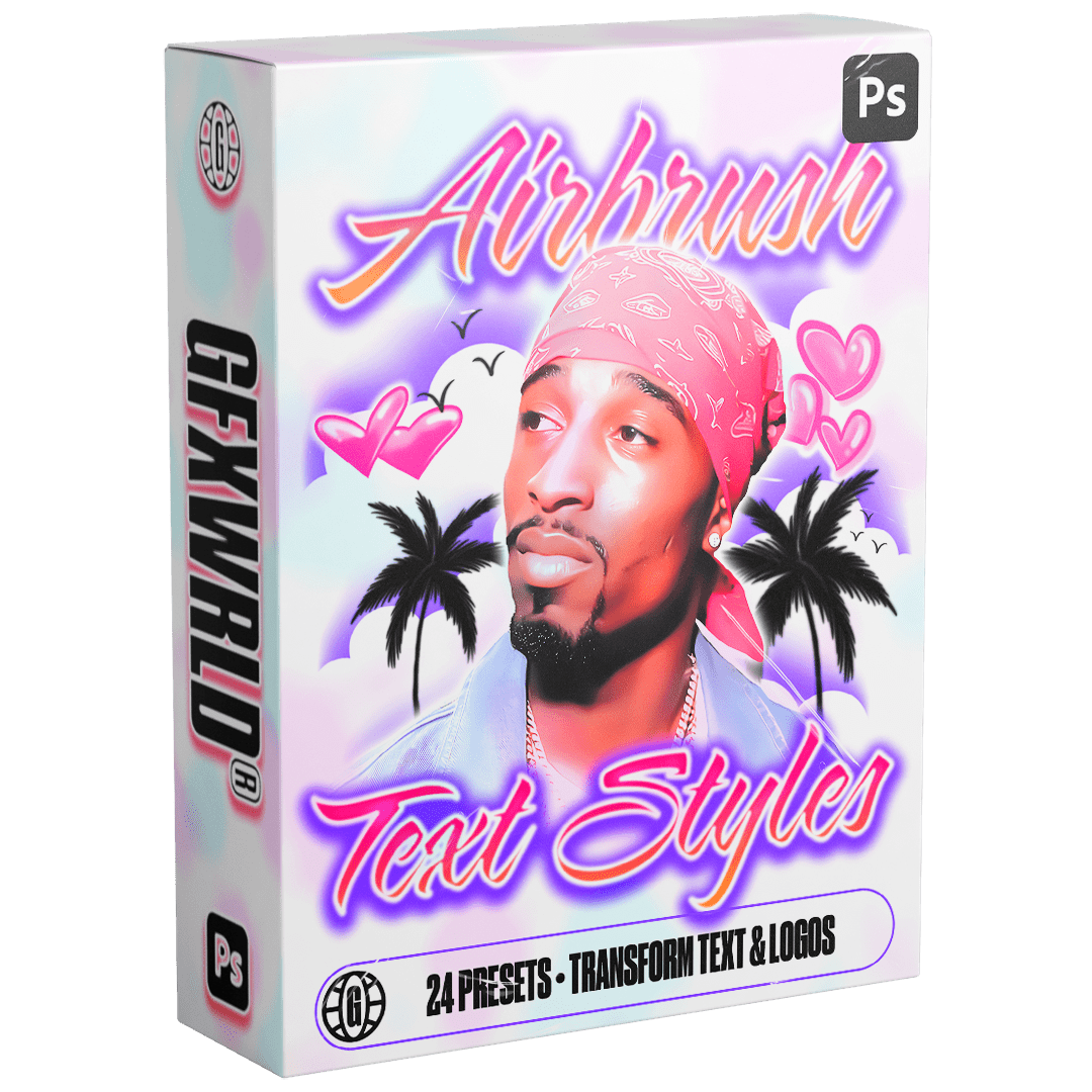 Airbrush Text Styles Pack (Vol. 1) - FULLERMOE