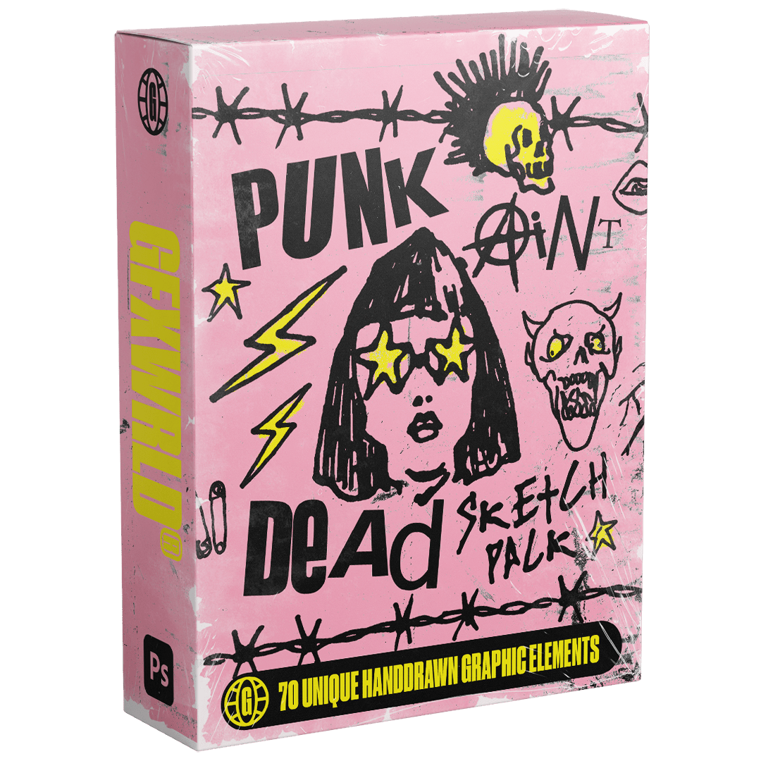 Punk Ain't Dead Sketch Pack (Vol. 1) - FULLERMOE