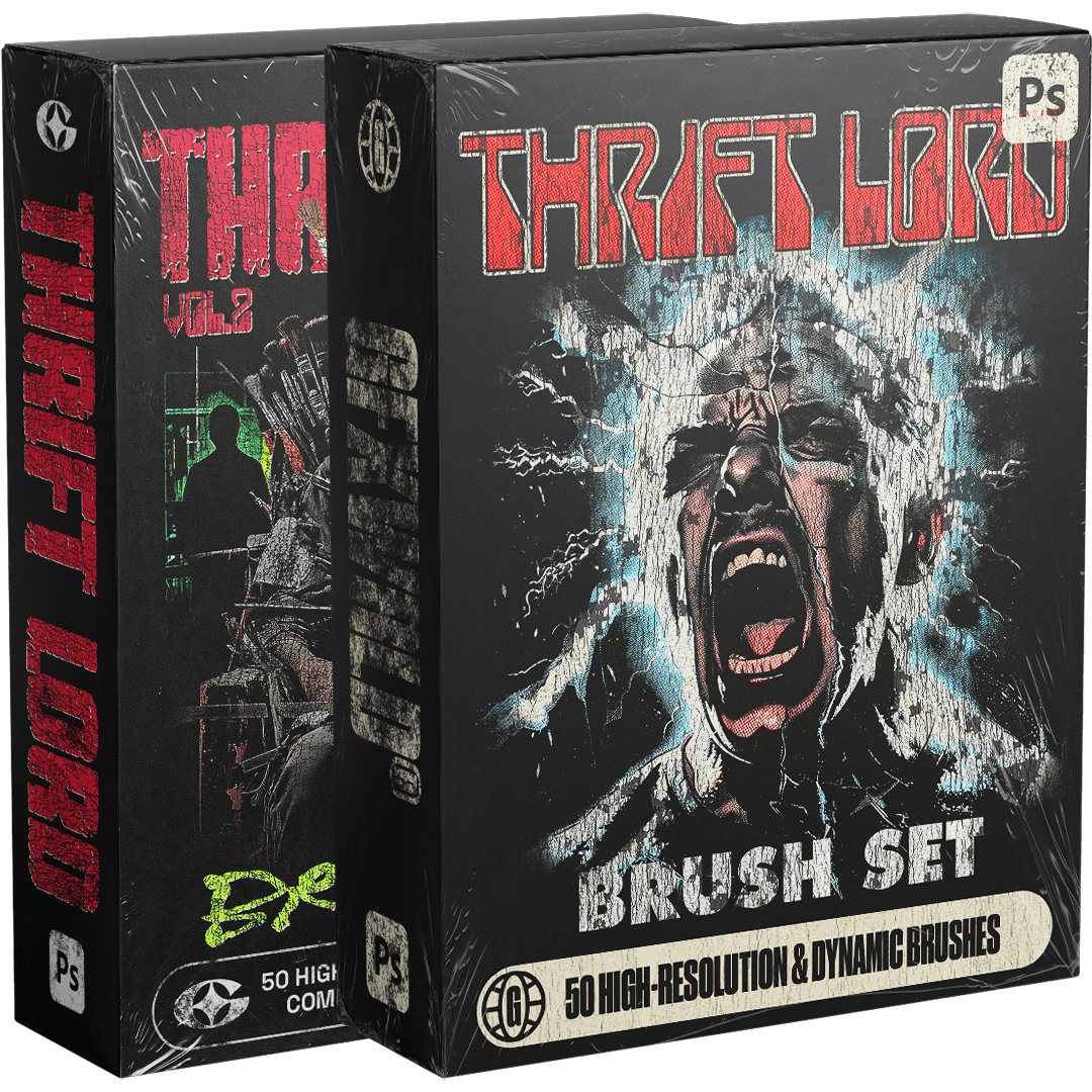 Thrift Lord Brush Set 2 - Pack - GFXWRLD®