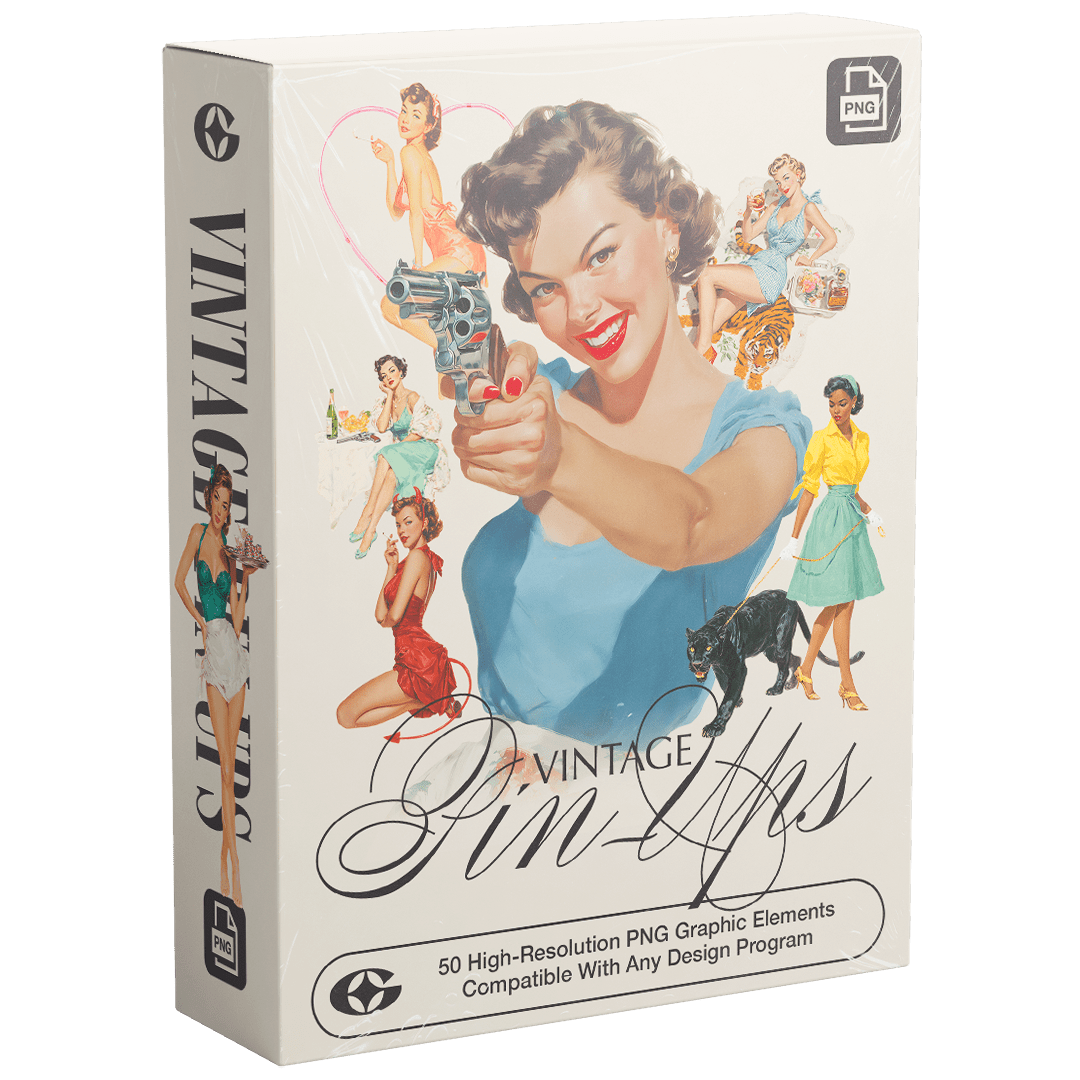Vintage Pin-Ups Element Pack (Vol. 1)