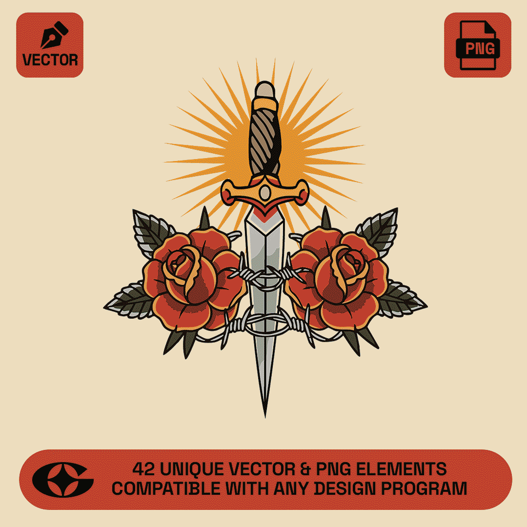 Ink & Dagger Elements Pack (Vol. 1)