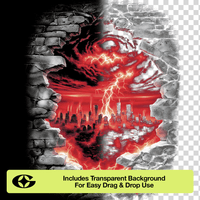 Broken Portal Frames & Backgrounds (Vol. 1) - GFXWRLD®