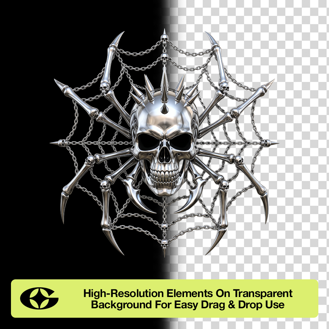 Chrome Relics Element Pack (Vol. 1) - GFXWRLD