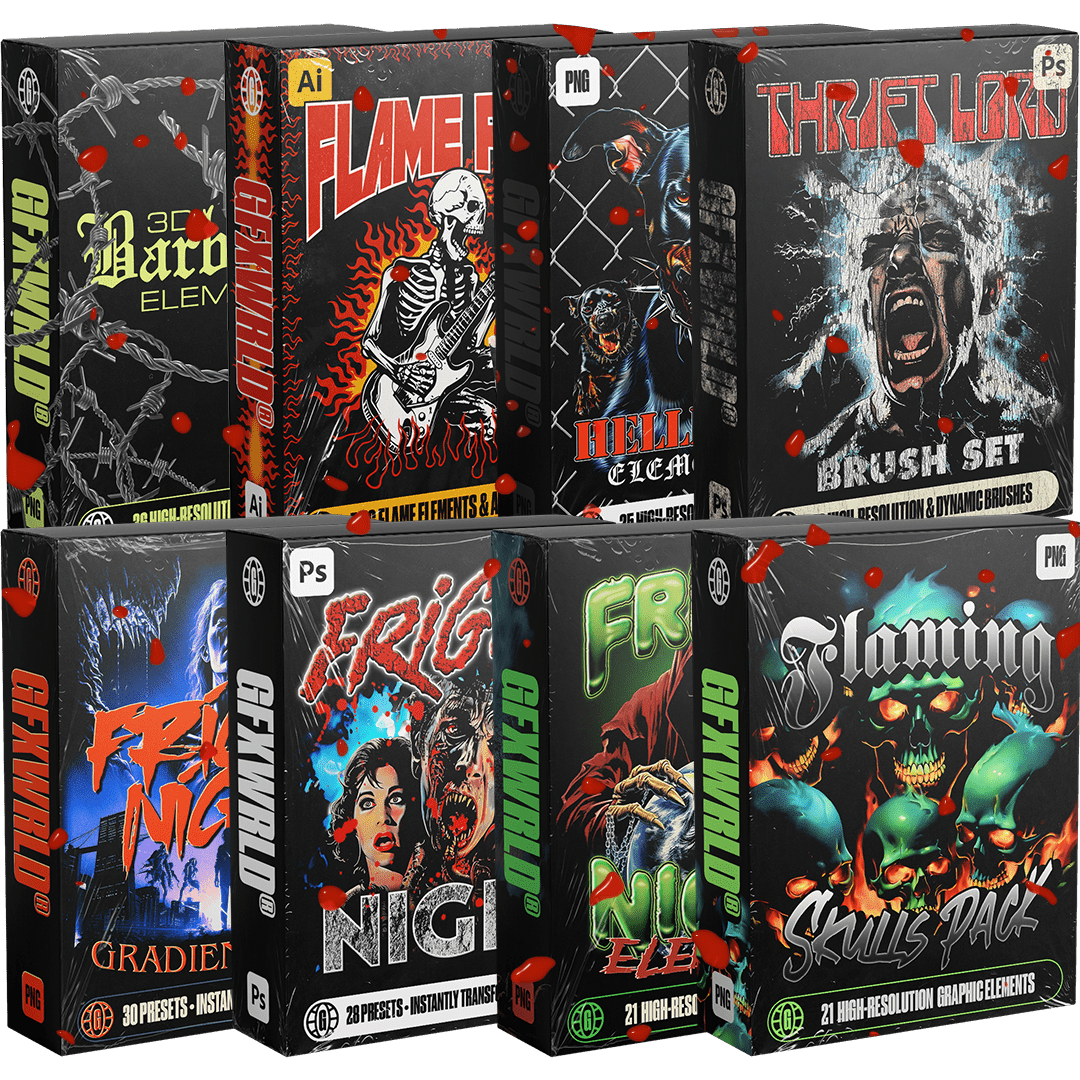 Fright Night Bundle Spooktacular Designs Await You! GFXWRLD®