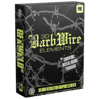 3D Barb Wire Elements (Vol. 1) - FULLERMOE