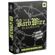 3D Barb Wire Elements (Vol. 1) - FULLERMOE