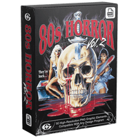 80s Horror Elements 2 - Pack - GFXWRLD®