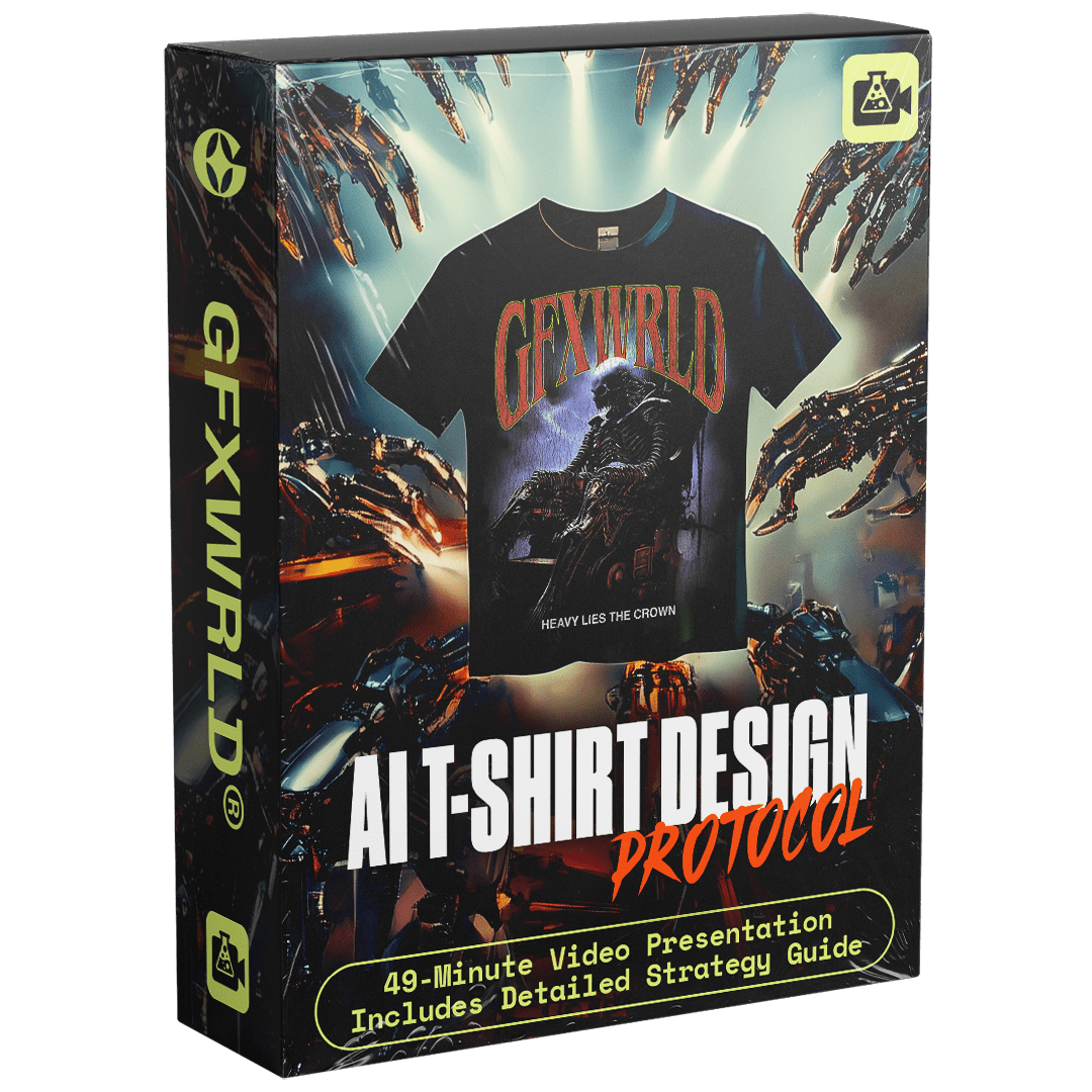 GFXWRLD Lab Sessions: AI T-Shirt Design Protocol - GFXWRLD®