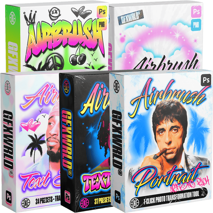 GFXWRLD® Airbrush Pro Bundle - FULLERMOE