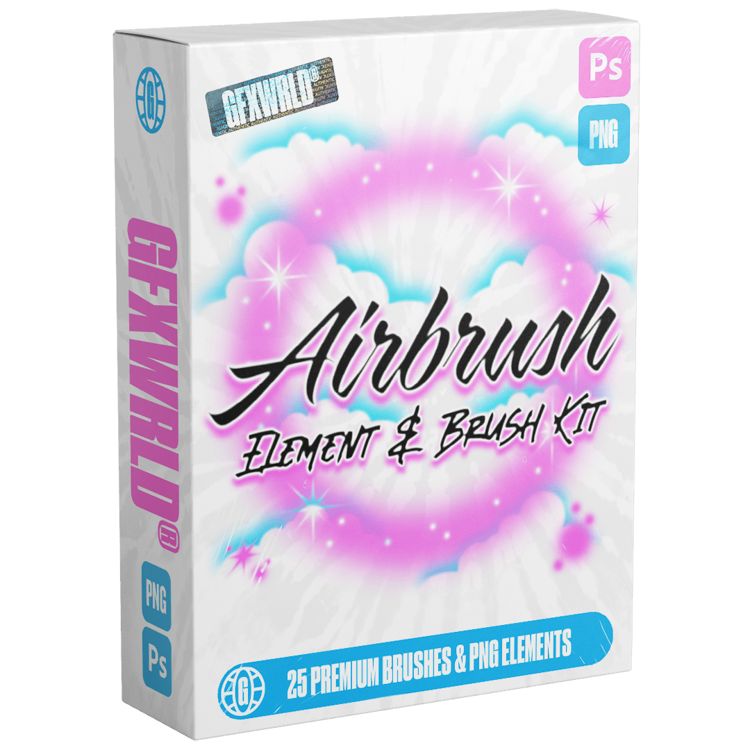 Airbrush Elements & Brush Kit (Vol. 1)