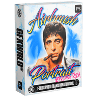 Airbrush Portrait Actions Pack (Vol. 1) - FULLERMOE