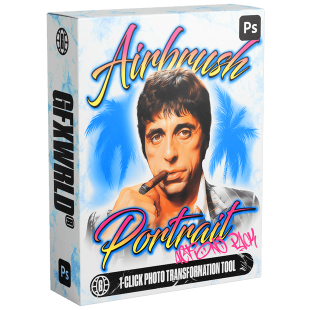 Airbrush Portrait Actions Pack (Vol. 1) - FULLERMOE