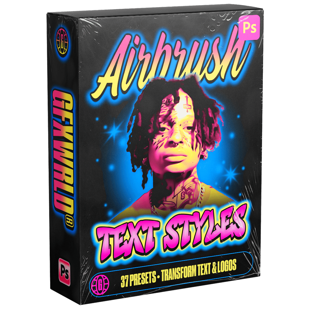 Airbrush Text Styles Pack (Vol. 2)