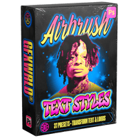 Airbrush Text Styles Pack (Vol. 2) - FULLERMOE