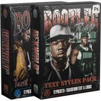 Bootleg Rap Text Styles 2-Pack - FULLERMOE