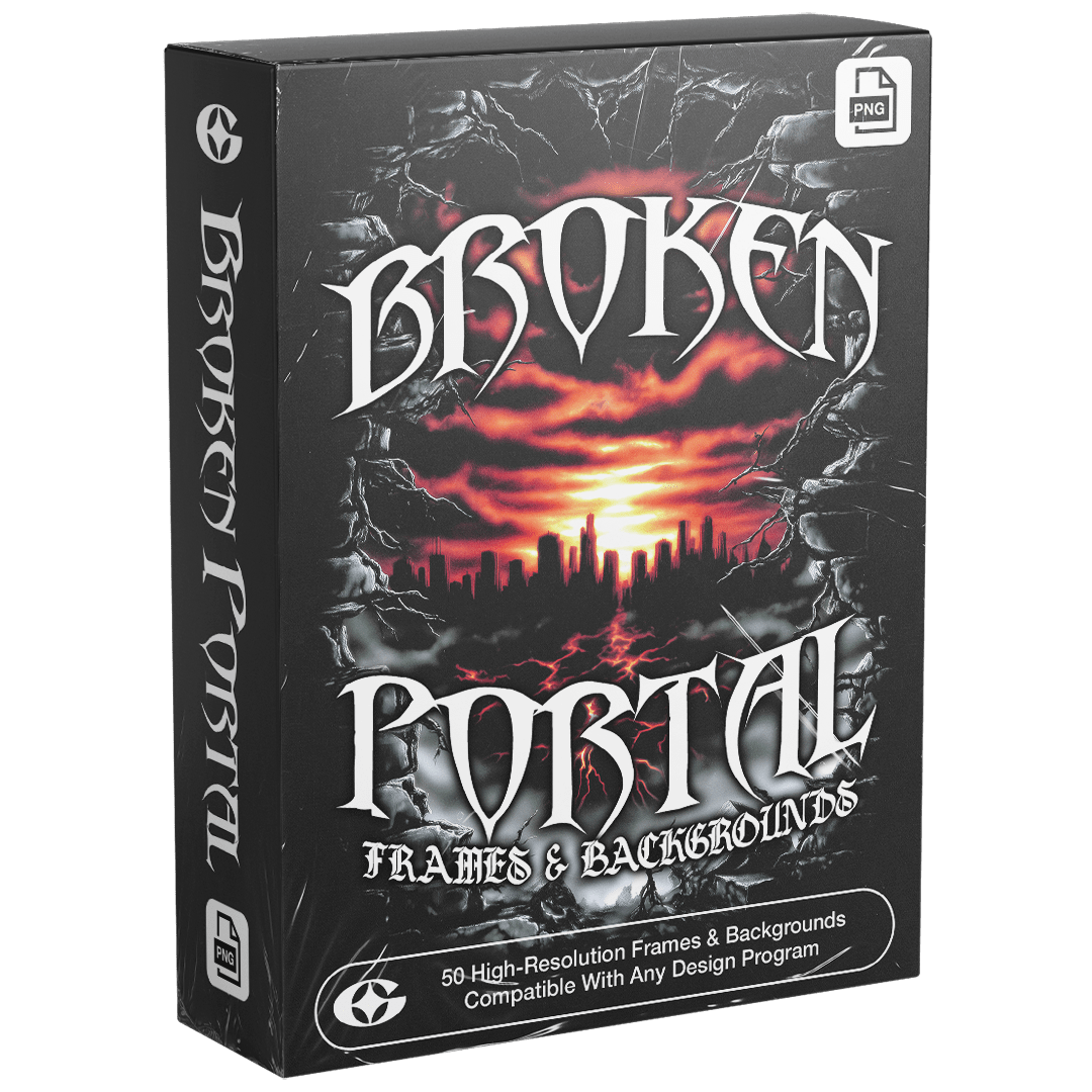 Broken Portal Frames & Backgrounds (Vol. 1)