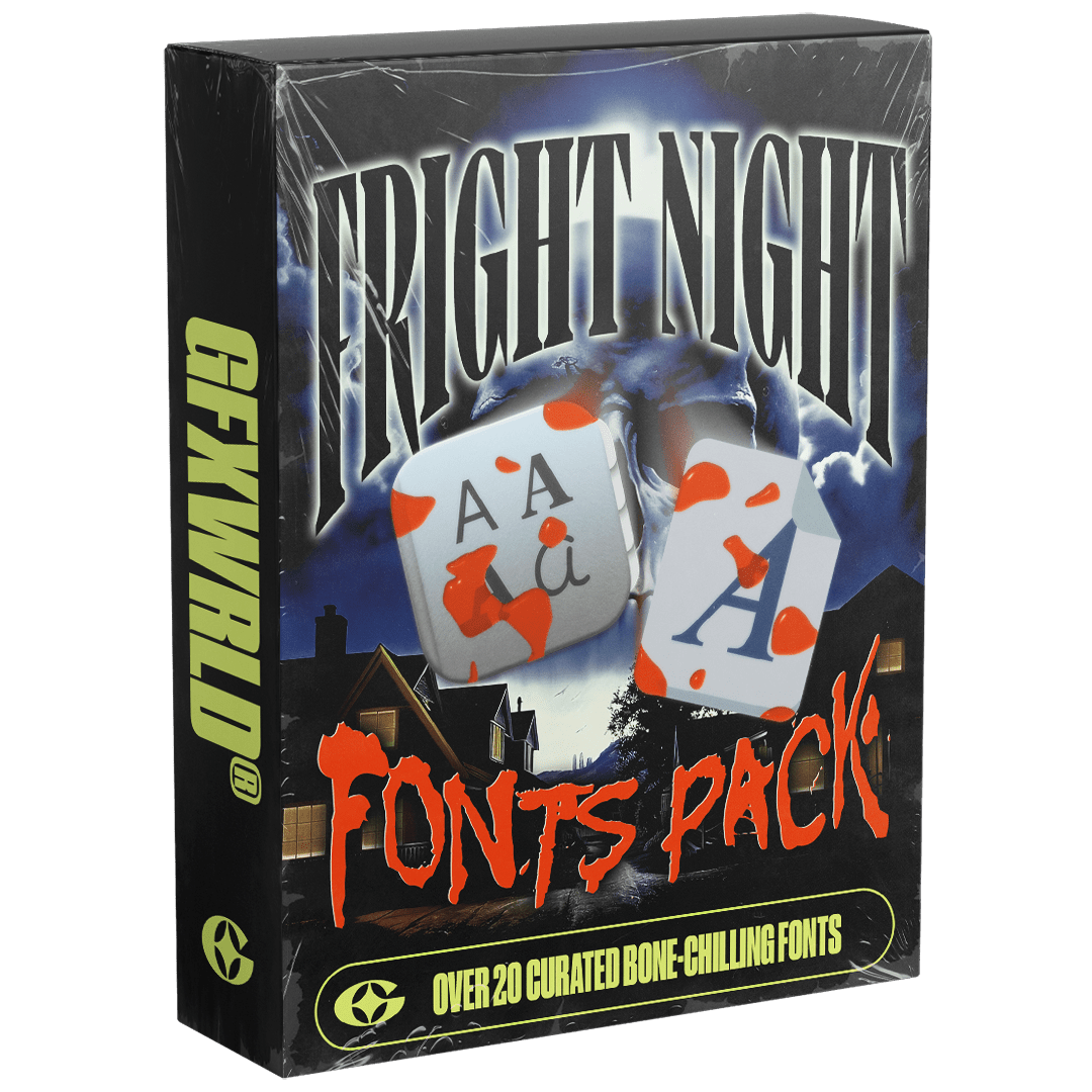 Fright Night Fonts Pack