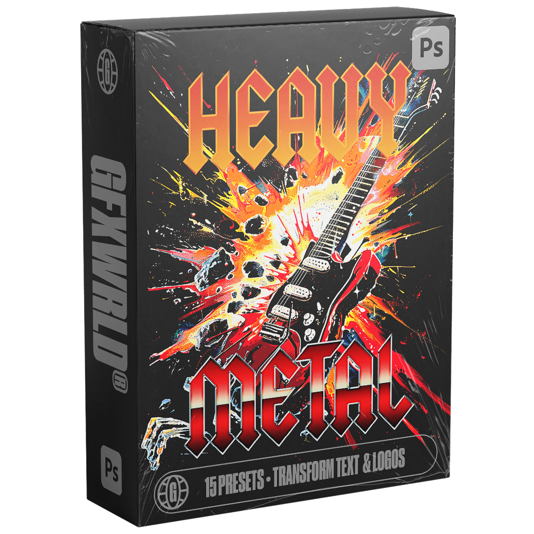 Heavy Metal Text Styles Pack (Vol. 2) - FULLERMOE