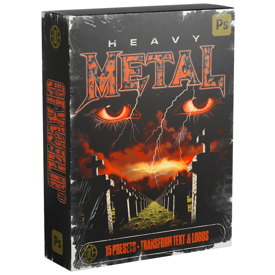 Heavy Metal Text Styles Pack (Vol. 1)