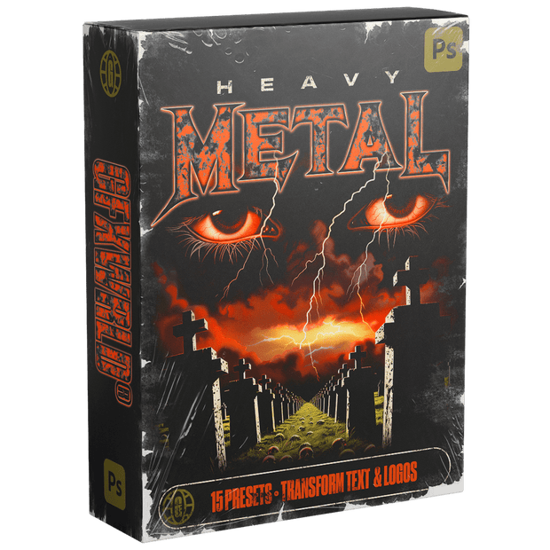 Heavy Metal Text Styles Pack (Vol. 1) - FULLERMOE