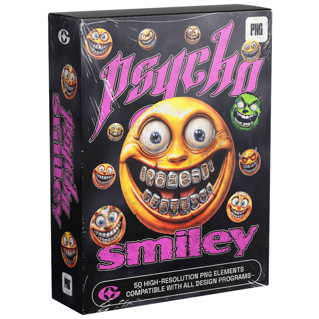 Psycho Smiley Elements Pack (Vol. 1)