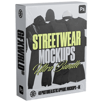 Streetwear Mockups Ultra Bundle - FULLERMOE