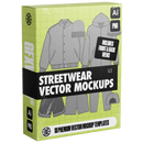 Streetwear Vector Mockups (Vol. 1) - FULLERMOE