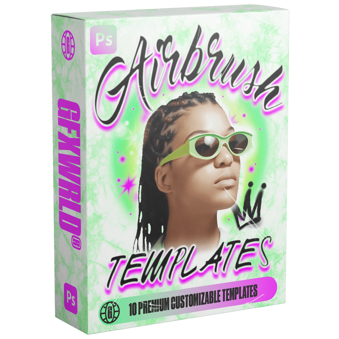 GFXWRLD® Airbrush Pro Templates - FULLERMOE