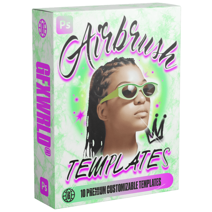 GFXWRLD® Airbrush Pro Templates - FULLERMOE