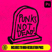Punk Ain't Dead Sketch Pack (Vol. 1) - FULLERMOE