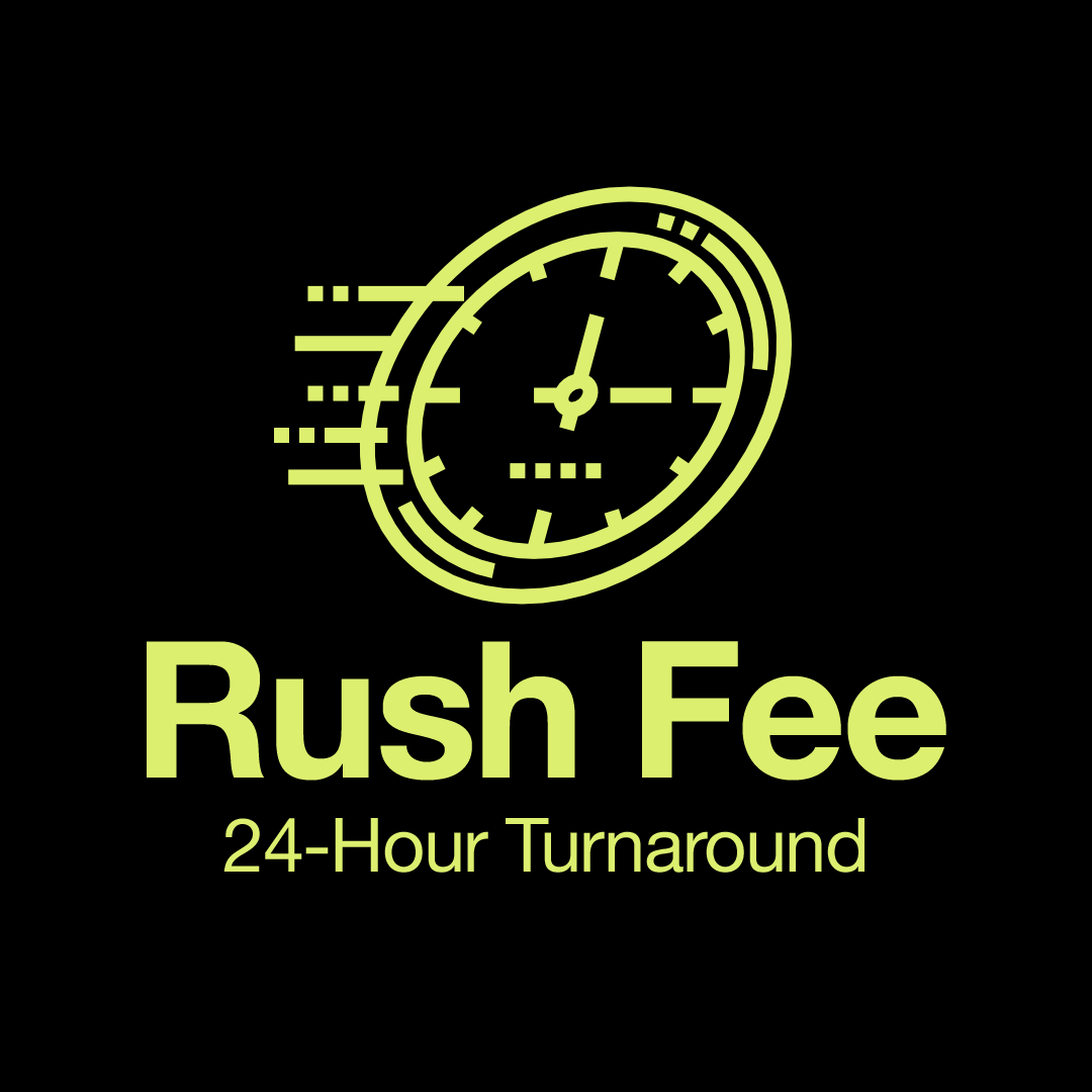 Rush Fee (24 Hr Turnaround) - GFXWRLD®